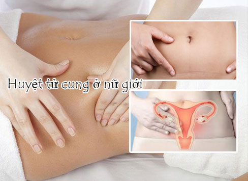 Phương pháp bấm huyệt tử cung ở nữ giới? Chữa bệnh phụ khoa gì?