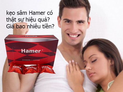 Kẹo sâm Hamer có tốt không? Có bán ở hiệu thuốc không ?