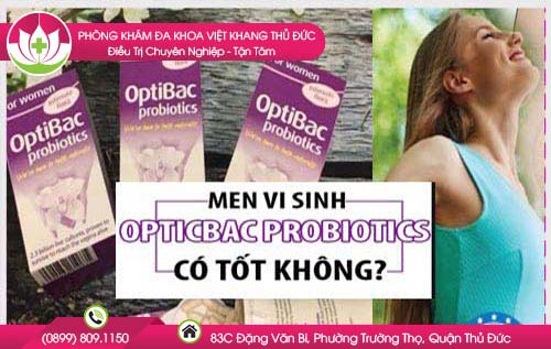 Men vi sinh optibac probiotics tím có tốt không? mua ở đâu tại TPHCM